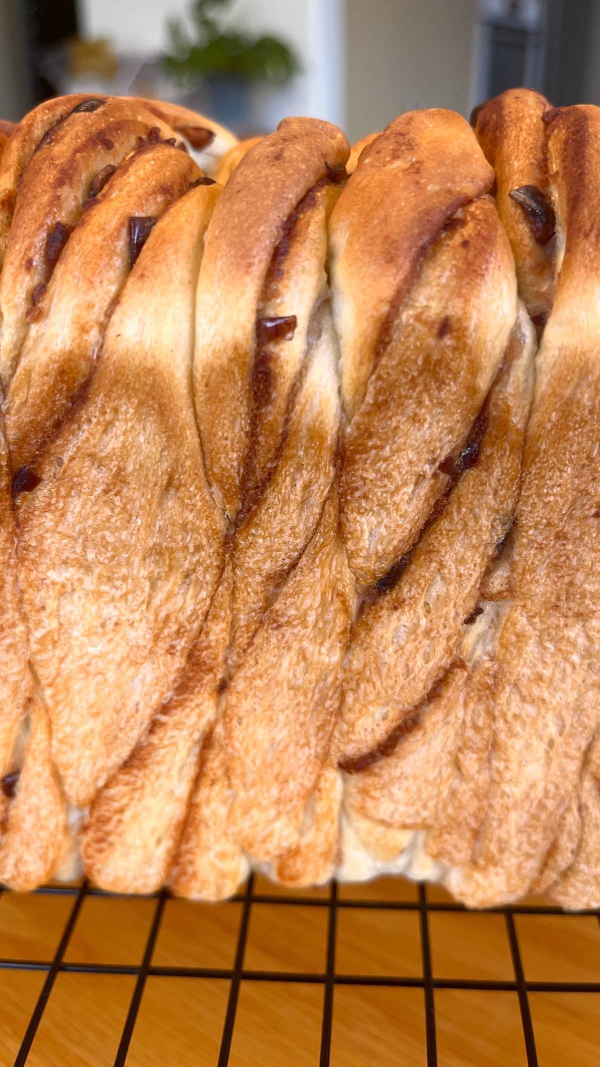 Red Bean Layered Toast 