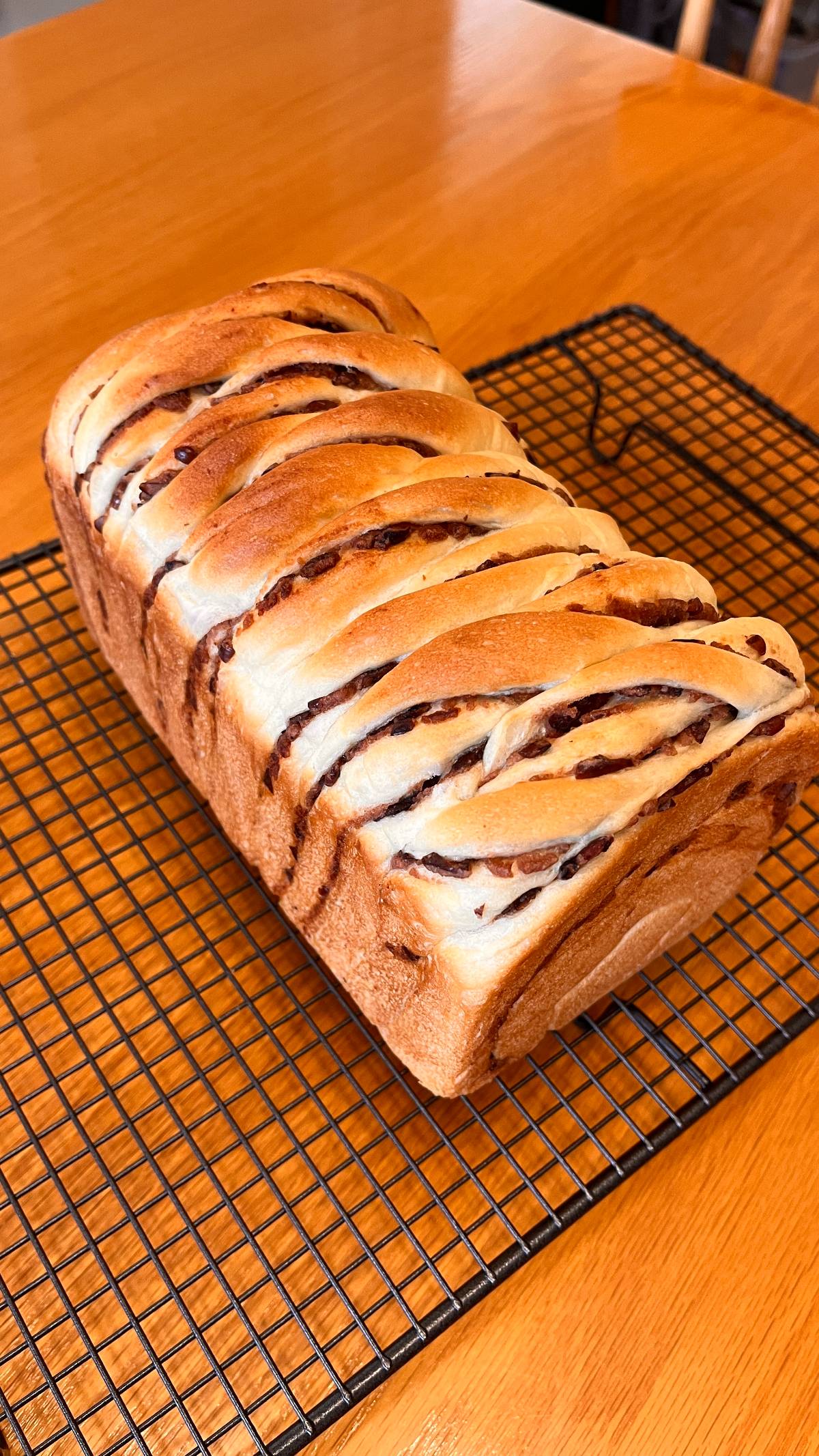 Red Bean Layered Toast 